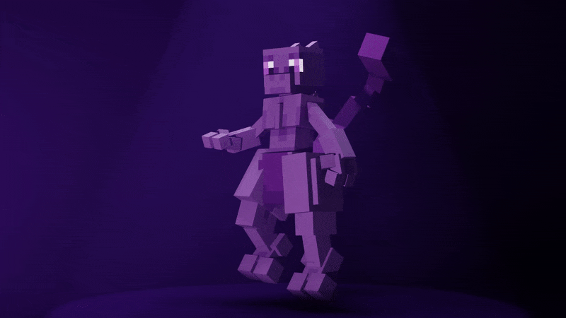 Blocky Mewtwo