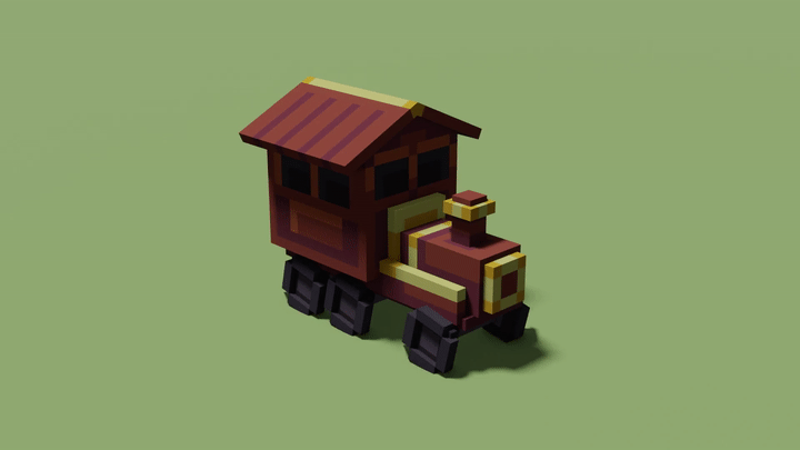 Wood Train
