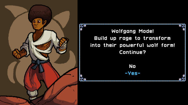 Playable Character: Wolfgang